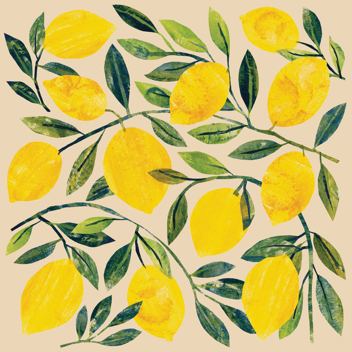 Tracey´s Lemon Citronella Napkins 33x33cm
