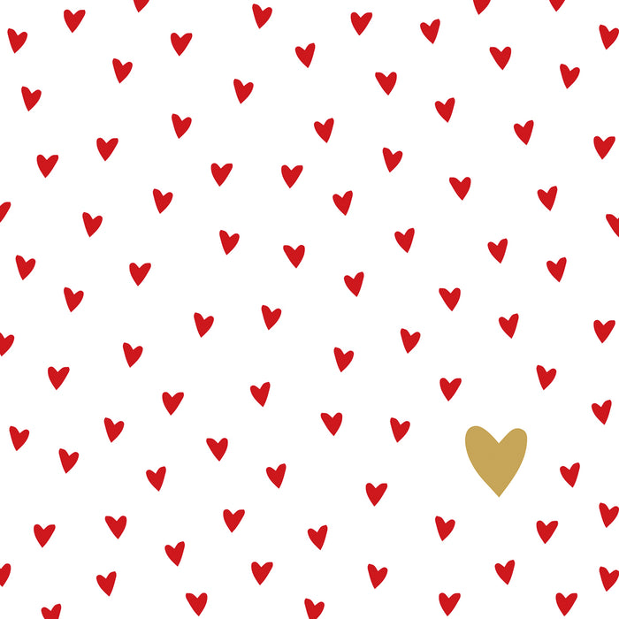 Little Heart Napkins 33x33cm