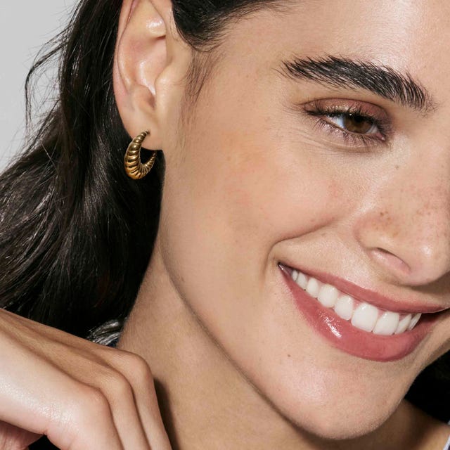Nomination Puffy Hoop Silver Earrings