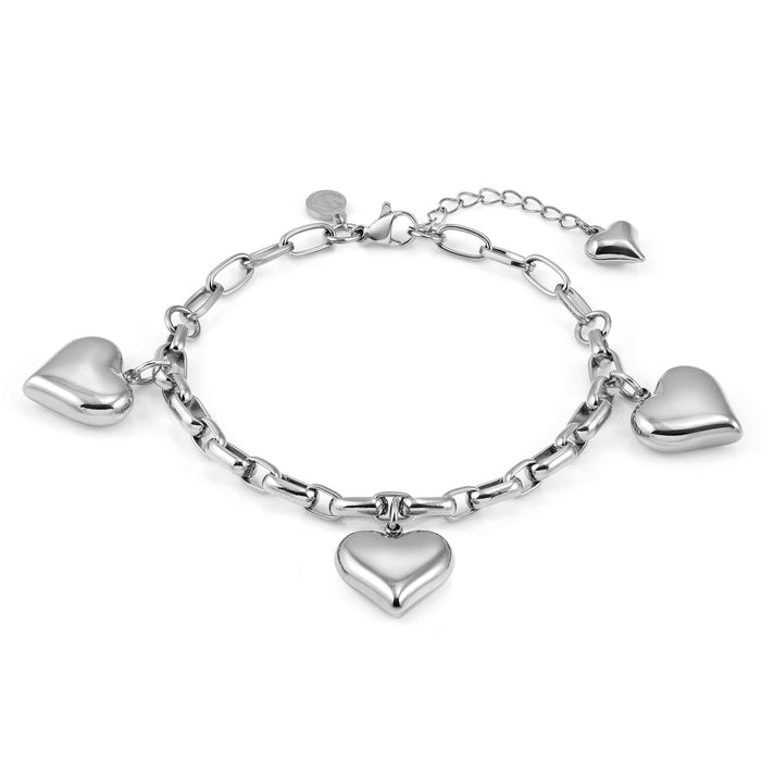 Nomination Wear & Style Pendant Heart Silver Bracelet