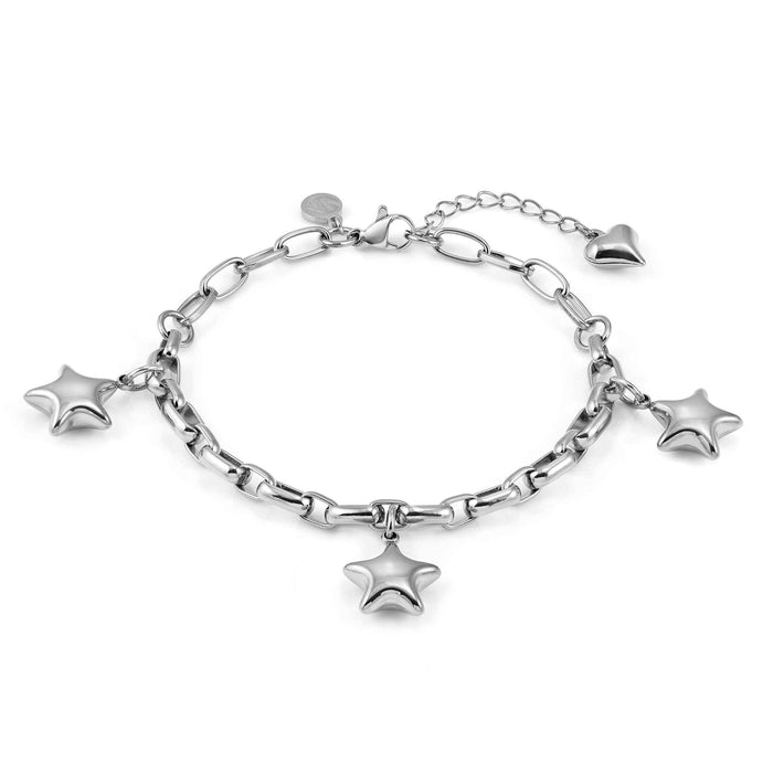 Nomination Wear & Style Pendant Star Silver Bracelet