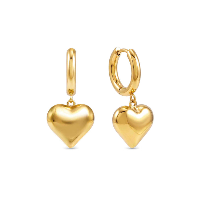 Nomination Wear & Style Pendant Heart Gold Earrings