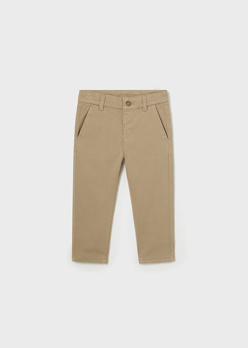 Mayoral Baby Boys Basic Chinos Almond