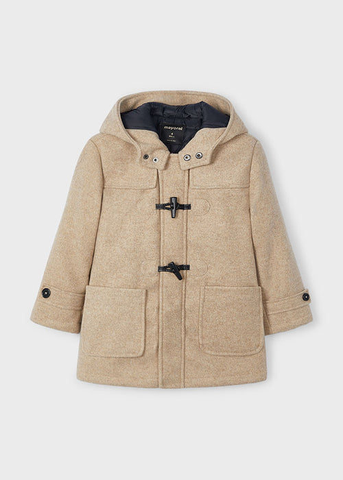 Mayoral Boys Duffle Coat Beige