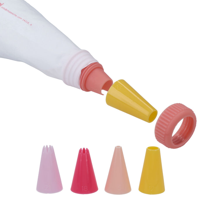 Top Model Bake and Create Piping Nozzle Set