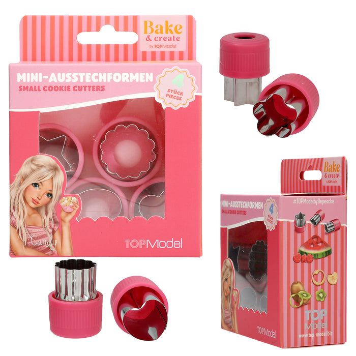 Top Model Small Cookie Cutter 4 Piece Set