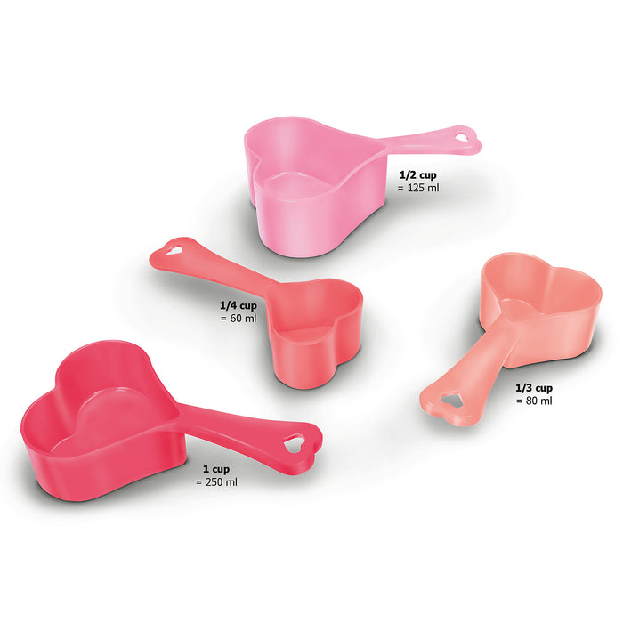 Top Model Hearts Measuring Cup Set