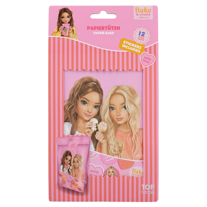Top Model Bake and Create Paper Bags and Stickers