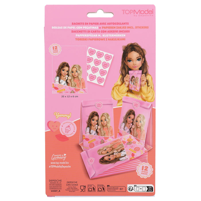 Top Model Bake and Create Paper Bags and Stickers