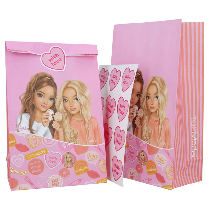 Top Model Bake and Create Paper Bags and Stickers