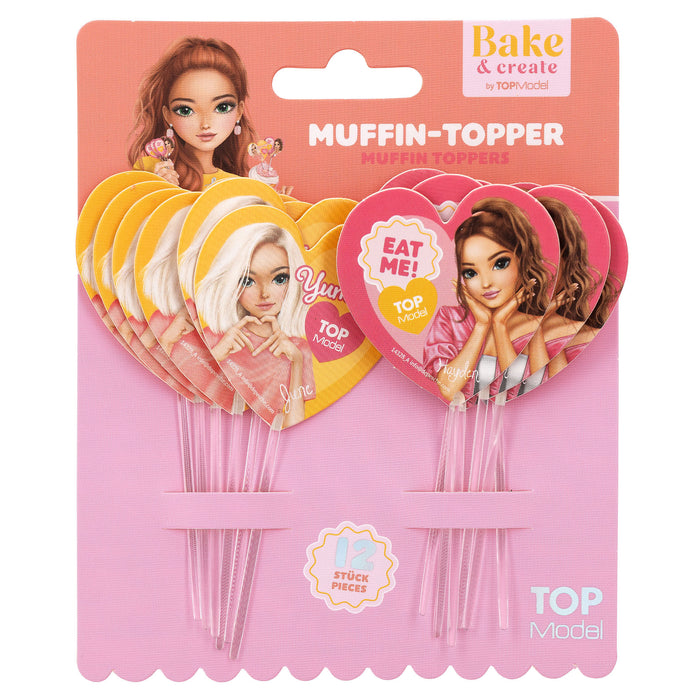 Top Model Bake and Create Paper Party Picks 12pcs