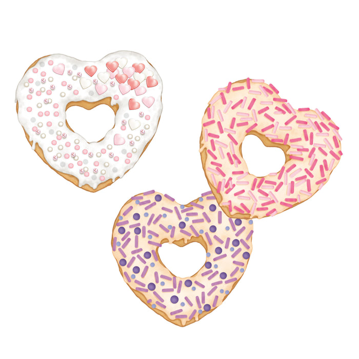 Top Model Bake and Create Heart Donuts Baking Set