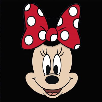 UKG 'Minnie Mouse Disney Face' Birthday Card