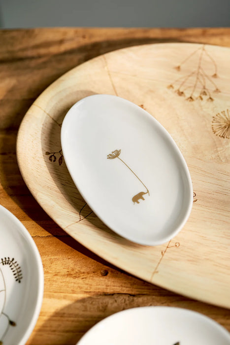 Räder Wunderland Garden Gold Set Of 3 Bowls