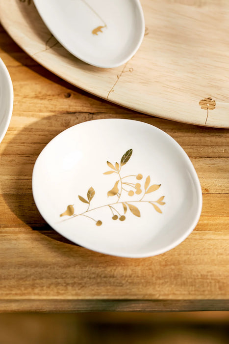 Räder Wunderland Garden Gold Set Of 3 Bowls
