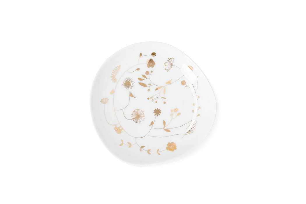 Räder Wunderland Garden Gold Set Of 3 Bowls