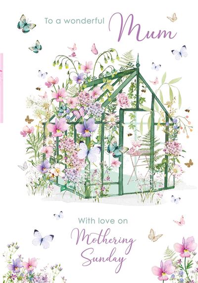 Nigel Quiney 'Greenhouse' Mother's Day Card