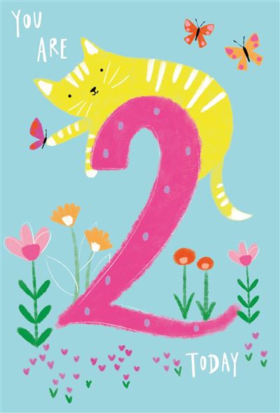 Nigel Quiney 'You are 2 Today' Birthday Card