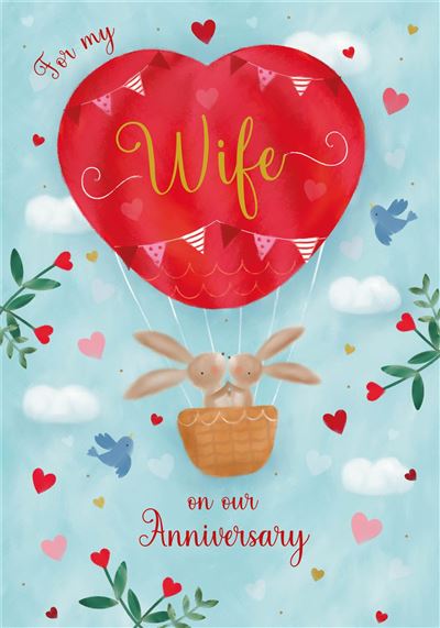 Nigel Quiney 'Wife Anniversary' Card