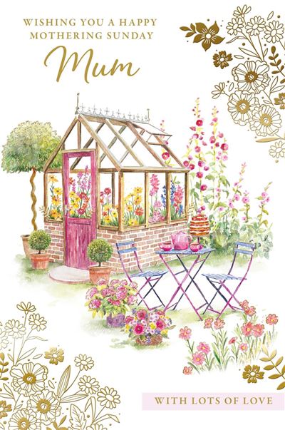 Nigel Quiney 'Wishing You A Happy Mothering Sunday Mum' Mother's Card