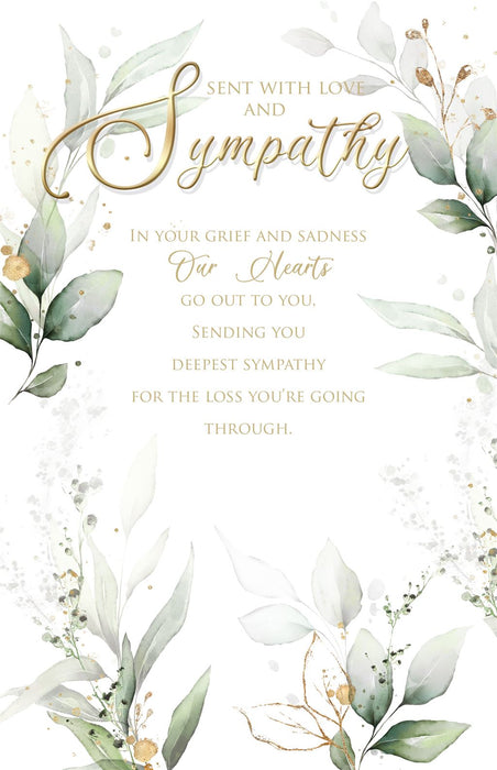 Cherry Orchard 'Sent With Love And Sympathy' Sympathy Card