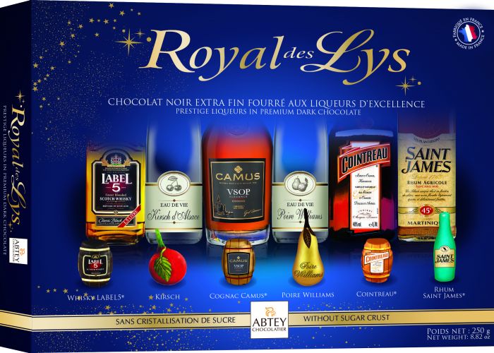 Royal de Lys Assorted Liqueurs 250g