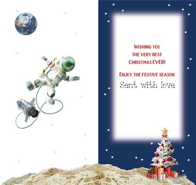 Nigel Quiney 'Merry Christmas Nephew' Christmas Card