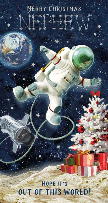 Nigel Quiney 'Merry Christmas Nephew' Christmas Card