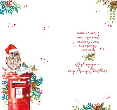 Nigel Quiney 'For A Special Friend' Christmas Card