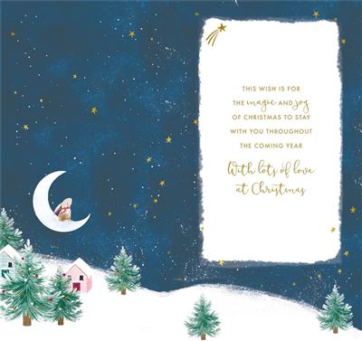 Nigel Quiney 'Especially For You Granddaughter' Christmas Card