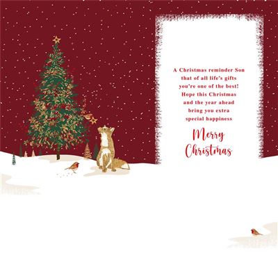 Nigel Quiney 'Especially For You Son' Christmas Card