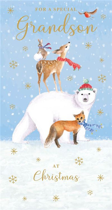 Nigel Quiney 'For A Special Grandson' Christmas Card