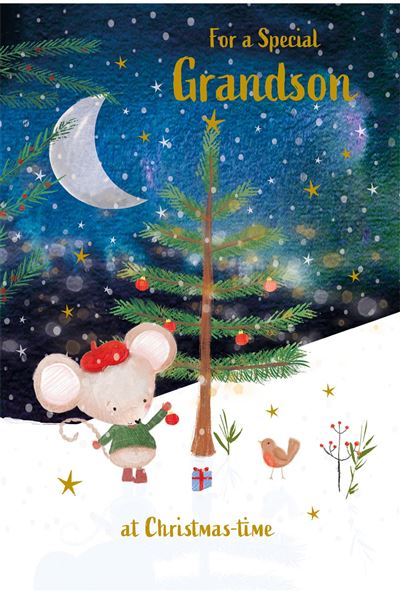 Nigel Quiney 'For A Special Grandson' Christmas Card