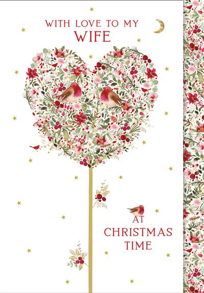 Nigel Quiney 'With Love To My Wife' Christmas Card