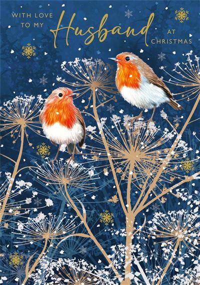 Nigel Quiney 'With Love To My Wonderful Husband' Christmas Card