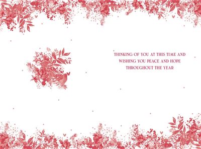 Nigel Quiney 'Thinking Of You At Christmas Time' Christmas Card
