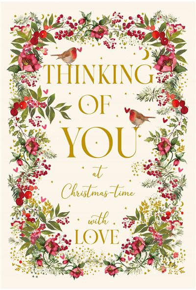 Nigel Quiney 'Thinking Of You At Christmas Time' Christmas Card