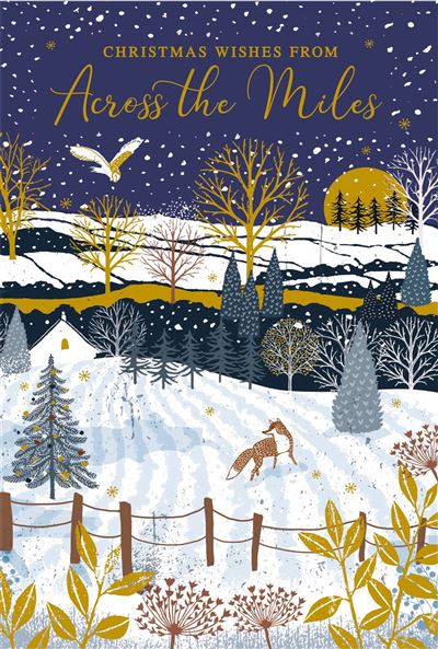 Nigel Quiney 'Christmas Wishes From Across The Miles' Christmas Card