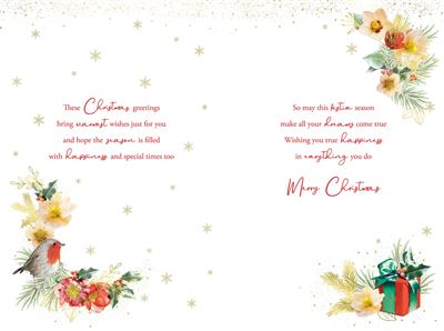 Nigel Quiney 'To My Special Daughter' Christmas Card