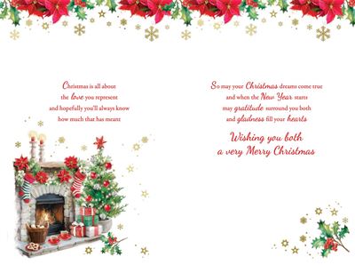 Nigel Quiney 'For A Special Mum & Dad' Christmas Card
