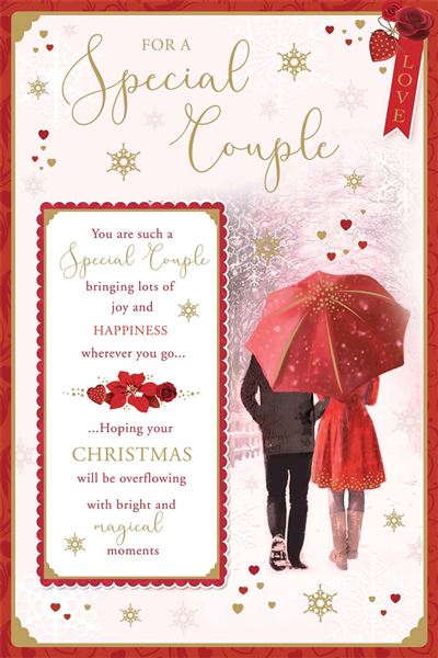 Nigel Quiney 'For A Special Couple' Christmas Card