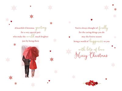 Nigel Quiney 'For A Special Brother & Sister-In-Law' Christmas Card