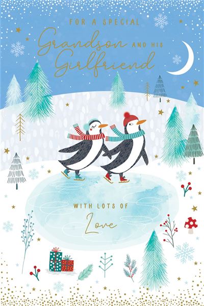 Nigel Quiney 'For A Special Grandson And His Girlfriend' Christmas Card