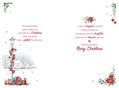 Nigel Quiney 'For A Special Niece & Her Partner' Christmas Card