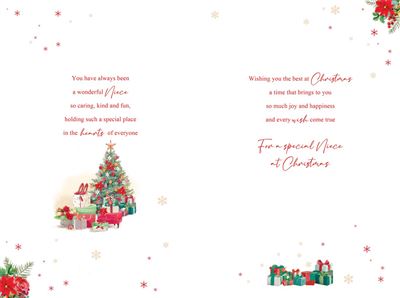 Nigel Quiney 'For A Lovely Niece' Christmas Card