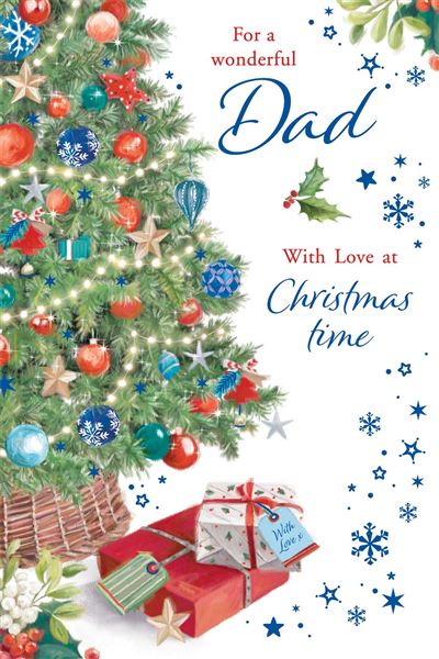 Nigel Quiney 'For A Wonderful Dad' Christmas Card