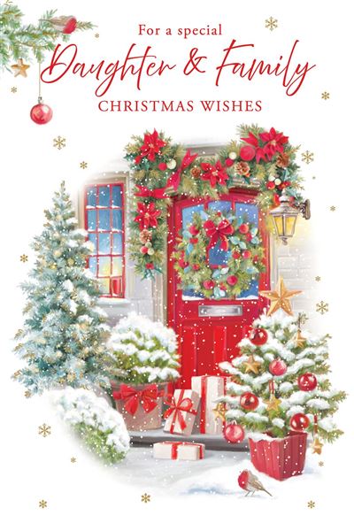 Nigel Quiney 'For A Special Daughter & Family' Christmas Card
