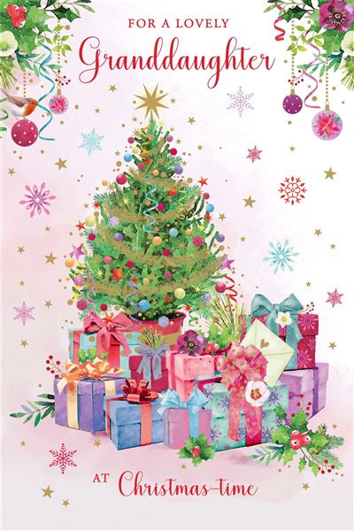 Nigel Quiney 'For A Lovely Granddaughter' Christmas Card