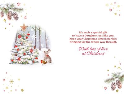 Nigel Quiney 'For A Special Daughter' Christmas Card