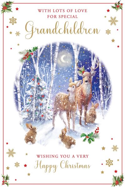 Nigel Quiney 'Lots Of Love For Special Grandchildren' Christmas Card